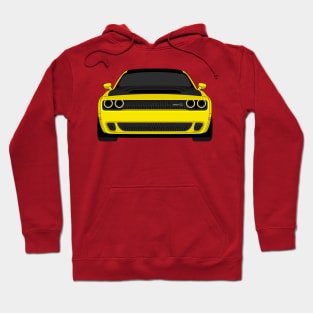 DODGE DEMON FRONT YELLOW Hoodie